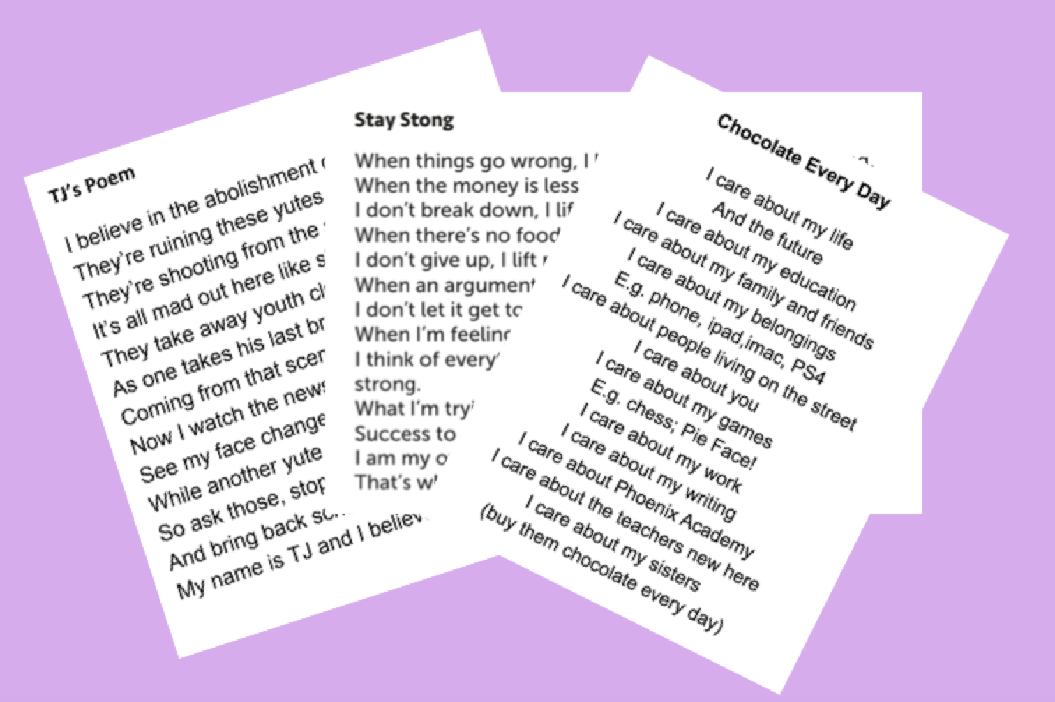 Celebrating National Poetry Day